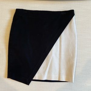 Black and white skirt